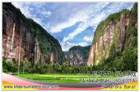 LEMBAH HARAU - Destinasi tour wisata Sumbar favorit disekitar Payakumbuh - 50 Kota - Sumatera Barat