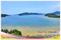 Pantai Mandeh wisata laut - Destinasi tour wisata Sumbar favorit disekitar Painan Pesisir selatan - Travel liburan di Sumatera Barat